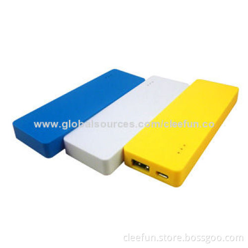Polymer Power Bank for iPhone 5/4/4S, Samsung Galaxy